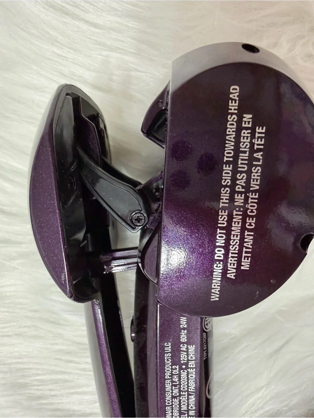 Conair Infiniti Pro Curl Secret - PURPLE | Y2K | Hair Curler Styling - Picture 6 of 6